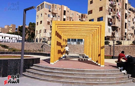 جانب من كورنيش النيل بقنا