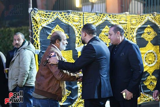 عماد زيادة يقدم واجب العزاء عماد زيادة يقدم واجب العزاء