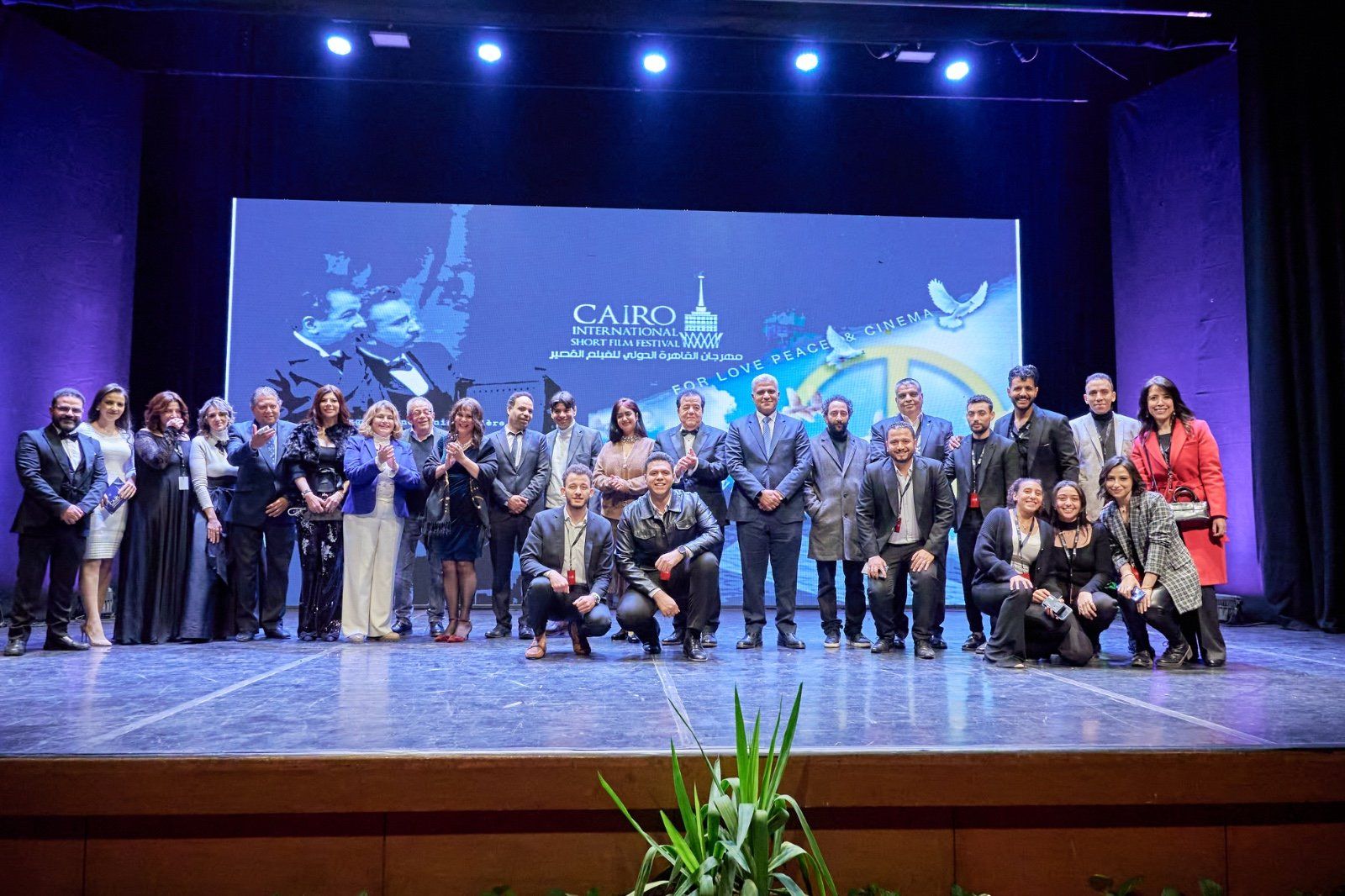 افتتاح الدورة السابعة من مهرجان القاهرة الدولي للفيلم القصير بدار الأوبرا (8) افتتاح الدورة السابعة من مهرجان القاهرة الدولي للفيلم القصير بدار الأوبرا (8)