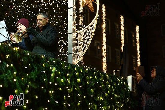 فرق موسيقية فى سوق نورنبيرج لهدايا عيد الميلاد فرق موسيقية فى سوق نورنبيرج لهدايا عيد الميلاد