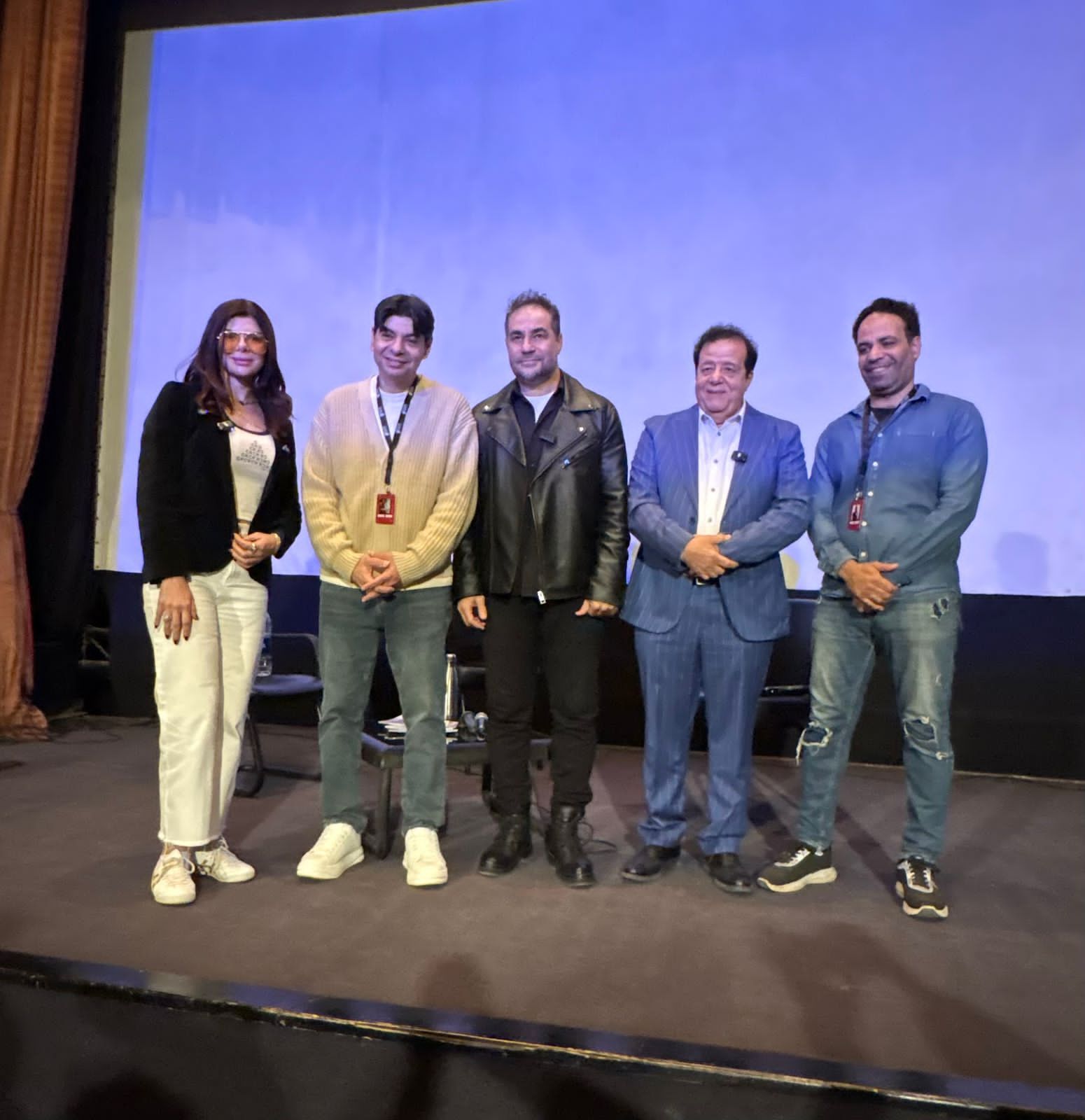 اميرة فتحي بندوة الفن والسياحة بمهرجان القاهرة للفيلم القصير