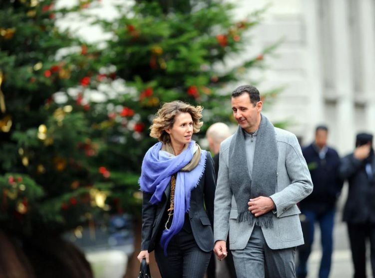 بشار الأسد وقرينته فى جولة أوروبية قبل العزل