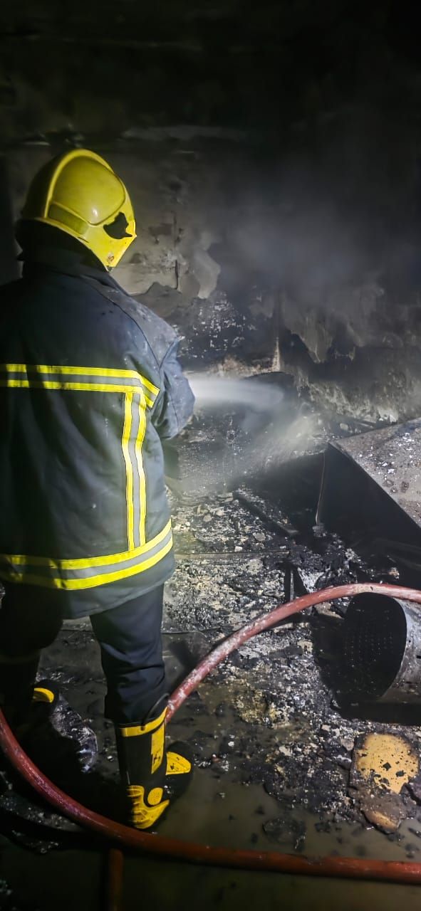 حريق النادى الصحى (2) حريق النادى الصحى (2)