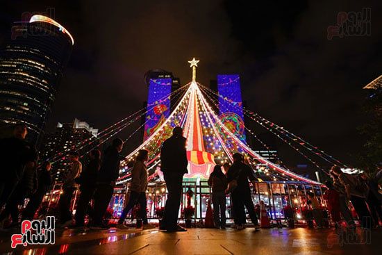 الأضواء تشعل تايبيه قبل الكريسماس الأضواء تشعل تايبيه قبل الكريسماس