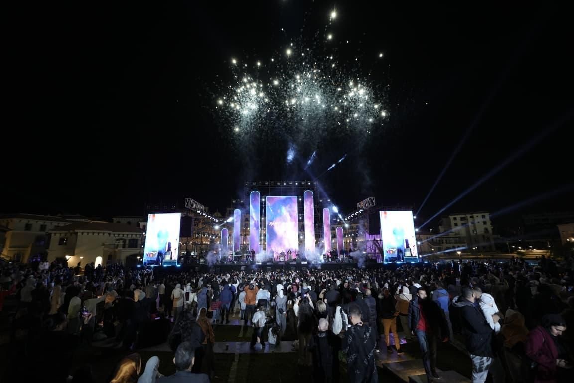 رامي صبري يحي حفل افتتاح The Village أحدث وجهات التسوق والترفيه بالعاصمة الجديدة (1)