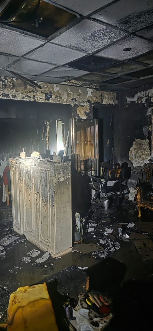 حريق النادى الصحى (3) حريق النادى الصحى (3)