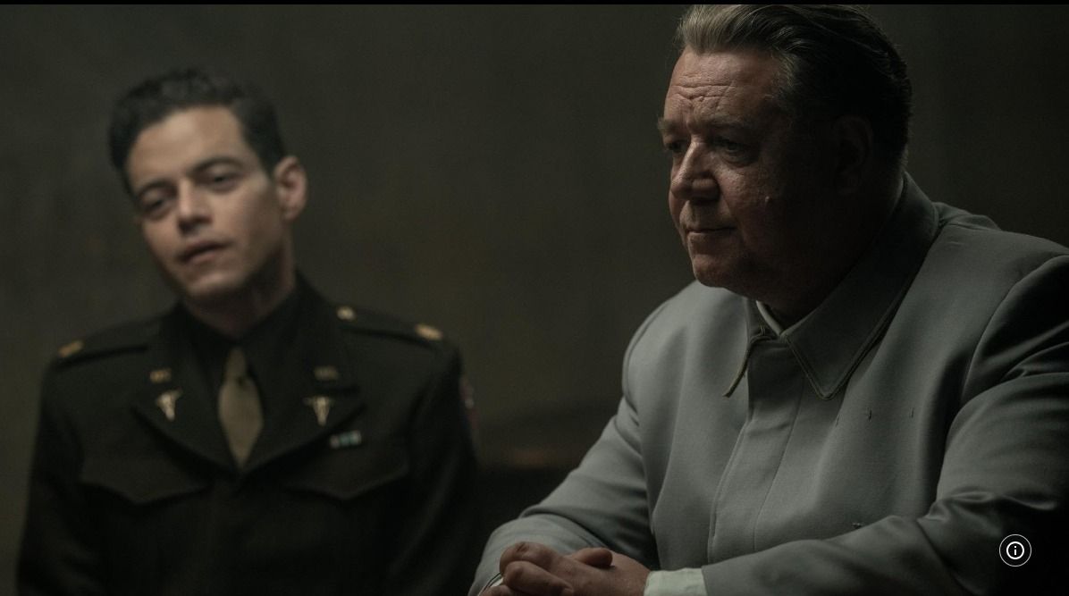 راسل كرو مع رامي مالك