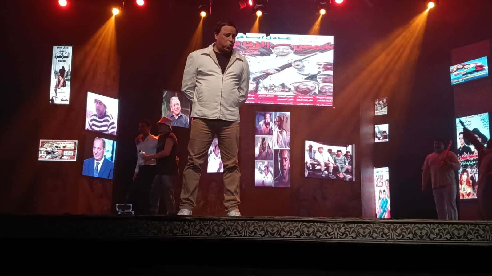 تامر عبد المنعم يجسد عادل امام