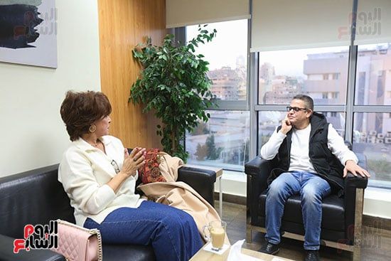 رئيس التحرير مع أنوشكا