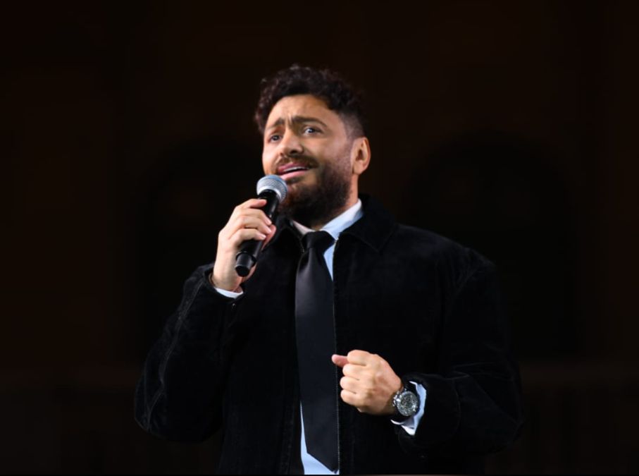 حفل الفنان تامر حسنى حفل الفنان تامر حسنى