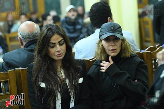 عزاء الفنانة سمية الالفي