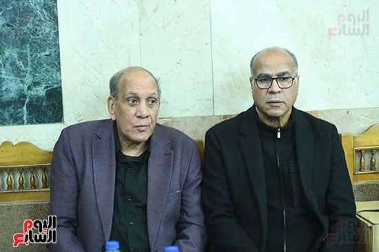 عزاء الفنانة سمية الالفي (12)