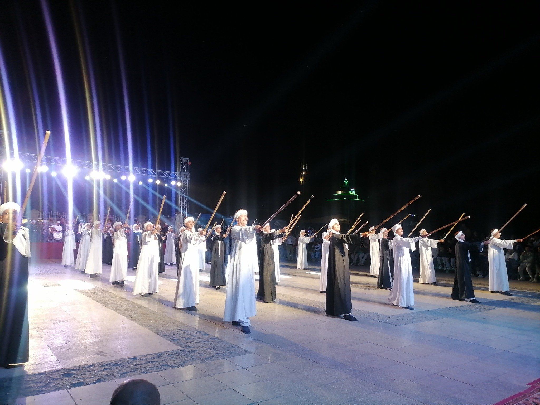 عروض مبهرة فى أول ليالي مهرجان التحطيب بالأقصر