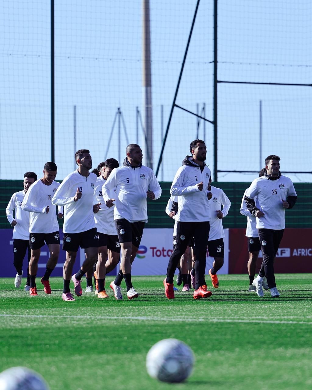 تدريب منتخب مصر استعدادا لجنوب إفريقيا (4)