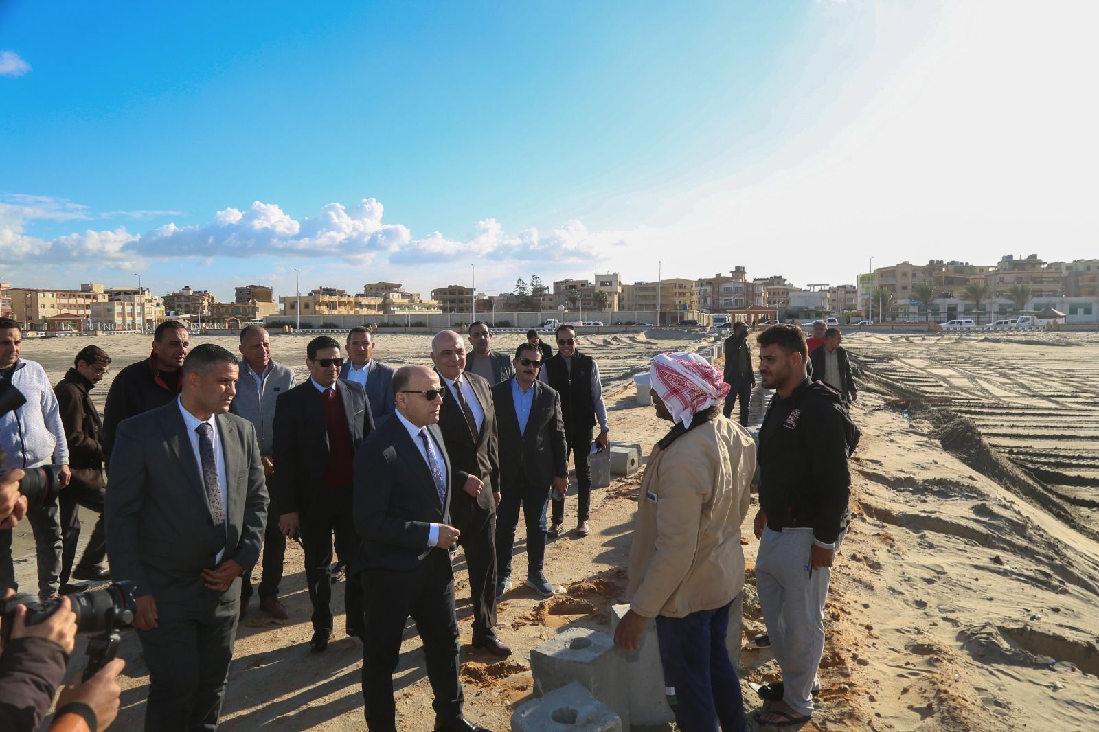 جولة تفقدية للمحافظ