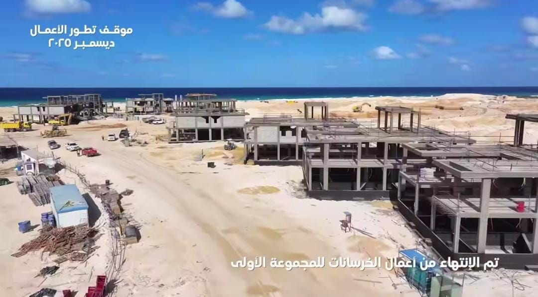 طلعت مصطفى تعلن تقدم الأعمال الإنشائية بالمرحلة الأولى من مشروع ساوث ميد (5)