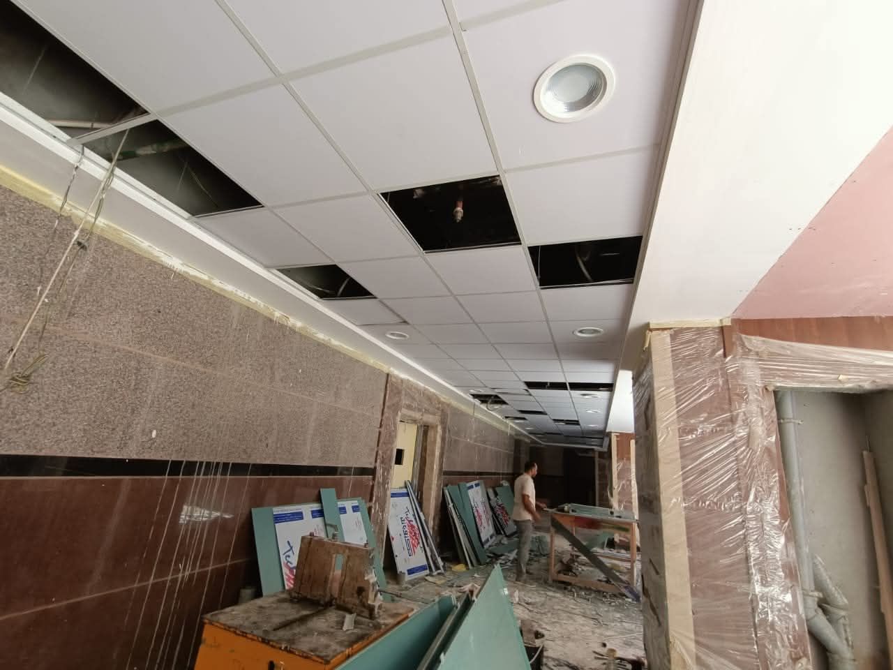 مستشفي السنطه من الداخل