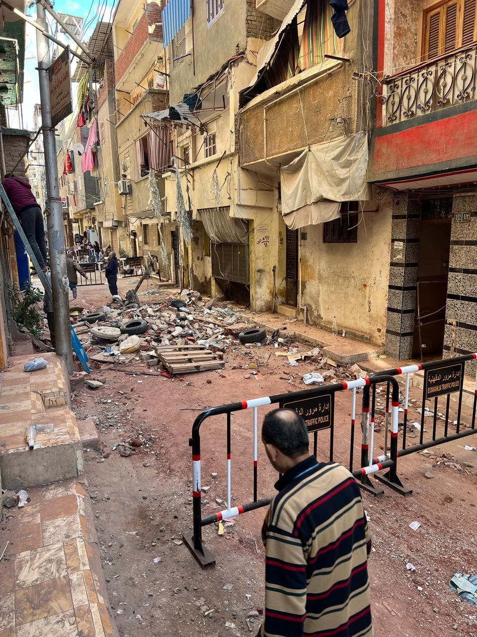 مكان الانفجار