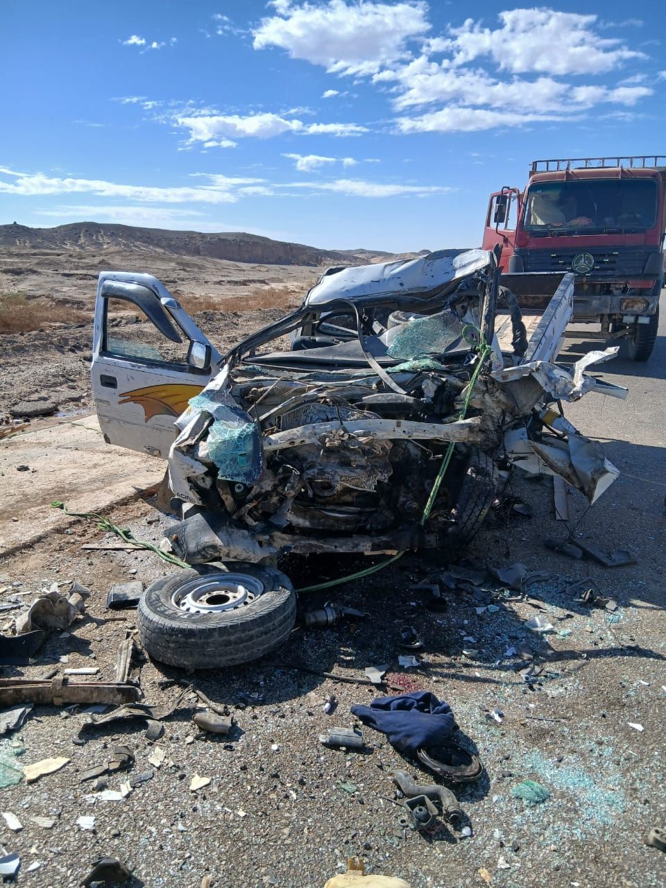 جانب من الحادث