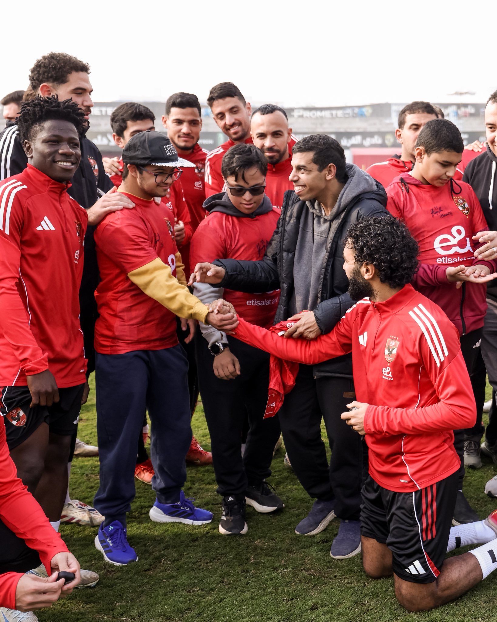 من زيارة ذوي الهمم لمران الاهلي من زيارة ذوي الهمم لمران الاهلي