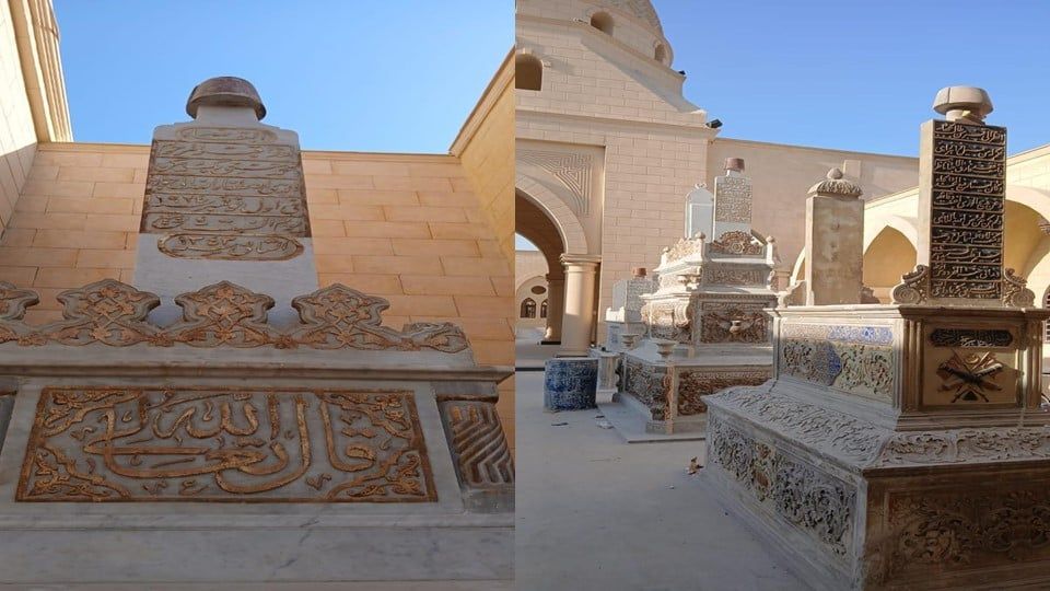 تراكيب معمارية فريدة لمقابر تحيا مصر للخالدين (2)