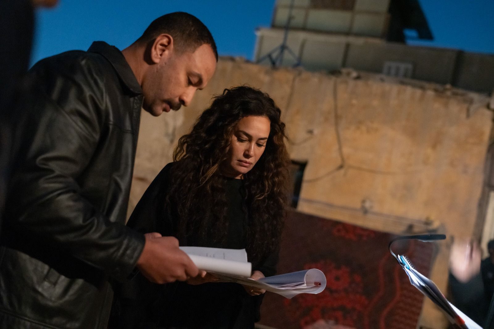 كواليس مسلسل مناعة بطولة هند صبري