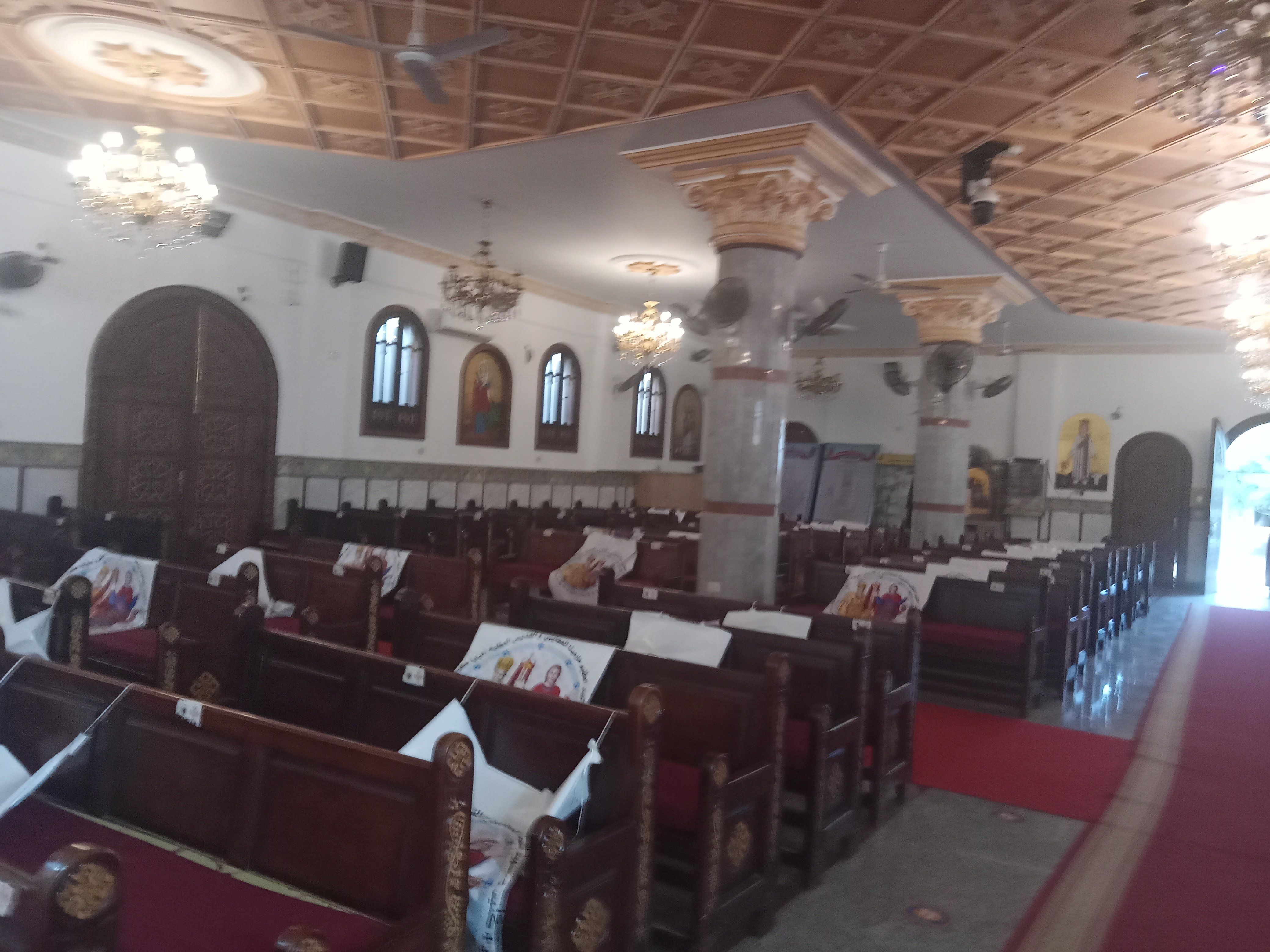 كنيسة الشهيد مارمينا والقديس البابا كيرلس السادس بكفر الشيخ