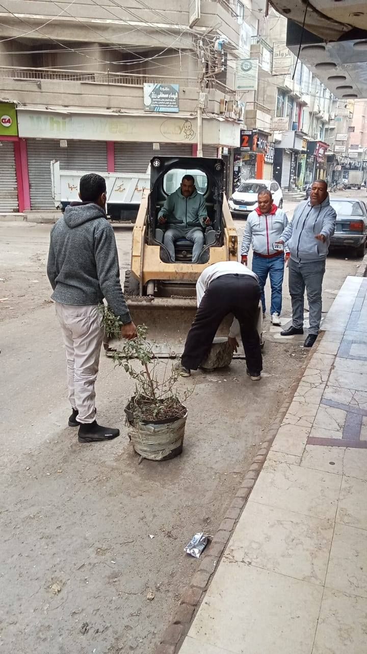 خلال فتح الطرق ببنها