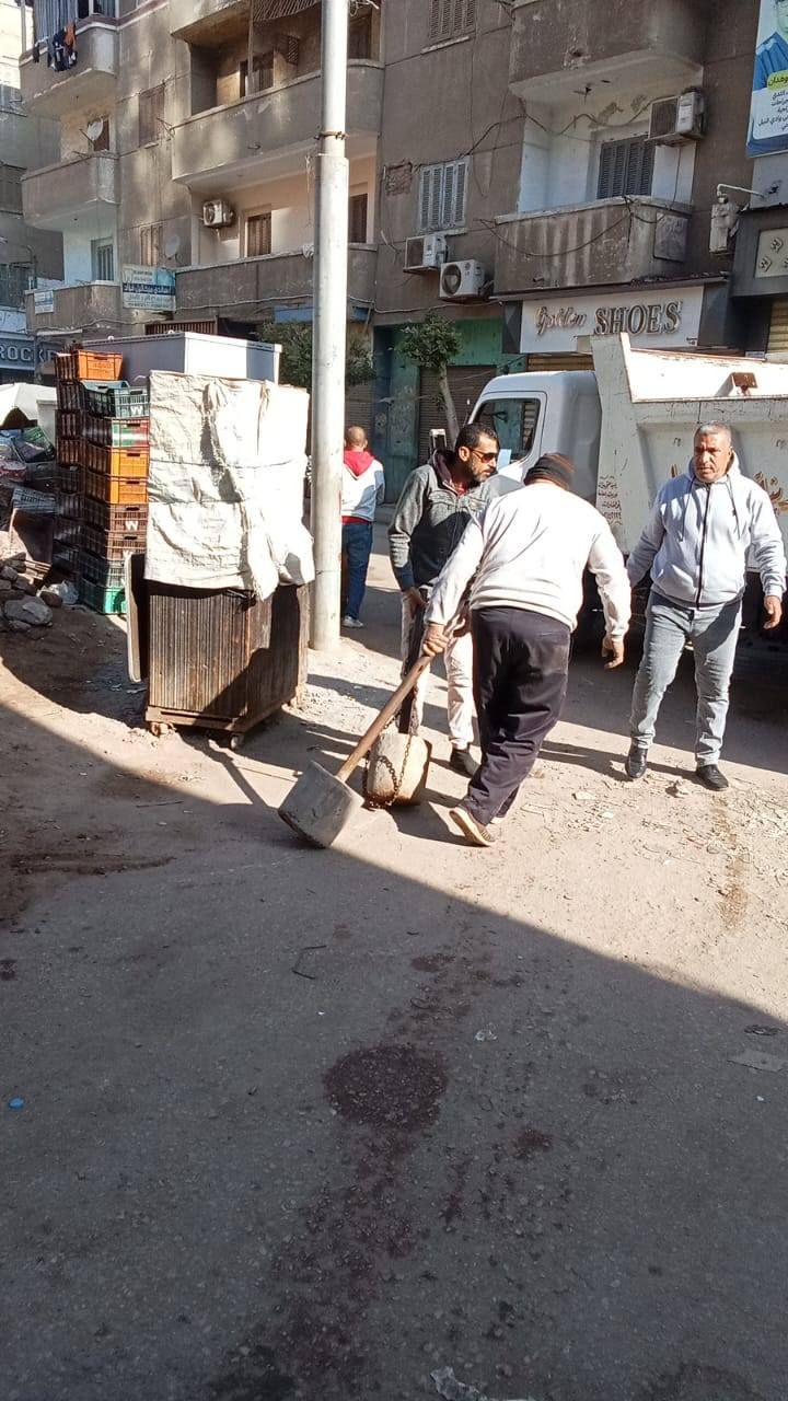 إزالة العوائق من الشوارع