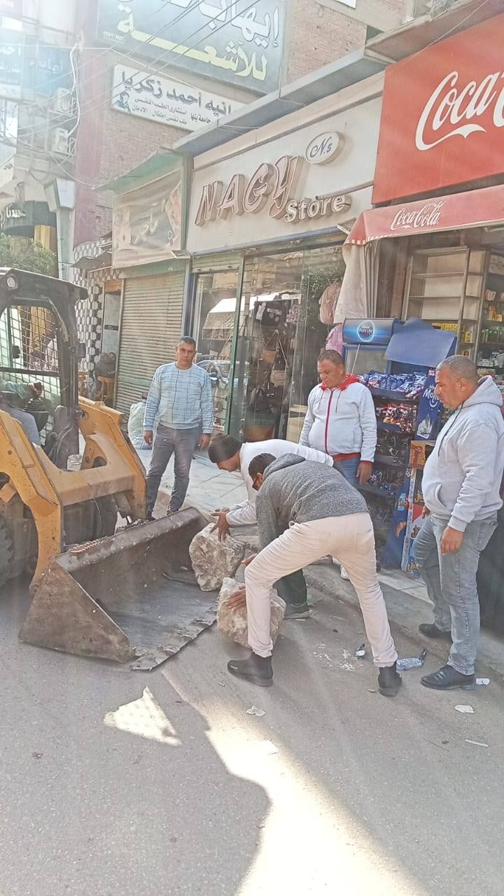 رفع الكتل الخرسانية