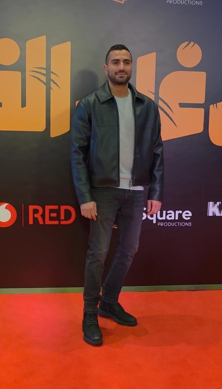 طه دسوقي ومايان السيد وجهاد حسام الدين وشرنوبي في عرض فيلم إن غاب القط (1) طه دسوقي ومايان السيد وجهاد حسام الدين وشرنوبي في عرض فيلم إن غاب القط (1)