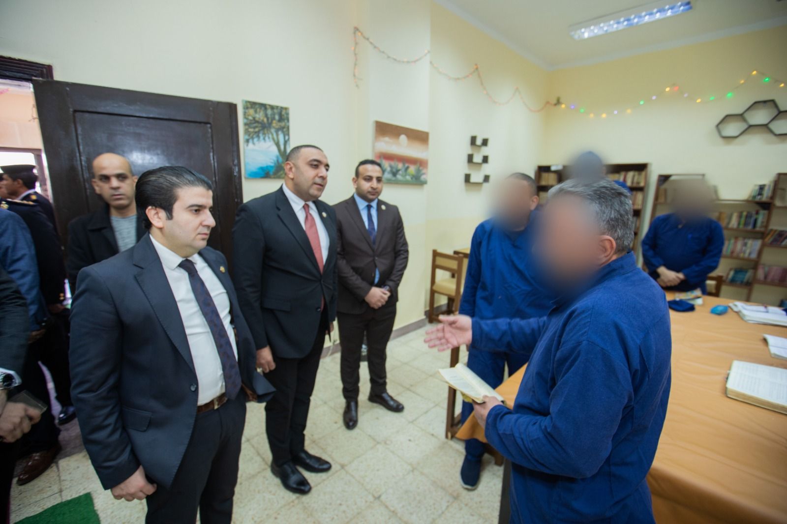 النيابة العامة تُجري تفتيشًا لمركز إصلاح وتأهيل المنيا (2)