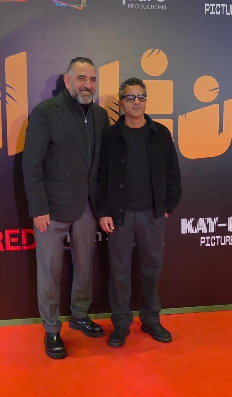 أحمد جمال سعيد وأيمن وتار وسارة نوح واسلام جمال اول حضور عرض خاص فيلم إن غاب القط (4) أحمد جمال سعيد وأيمن وتار وسارة نوح واسلام جمال اول حضور عرض خاص فيلم إن غاب القط (4)