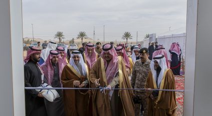 أمير حائل يدشن مركز التميز لإنتاج أسماك السلمون