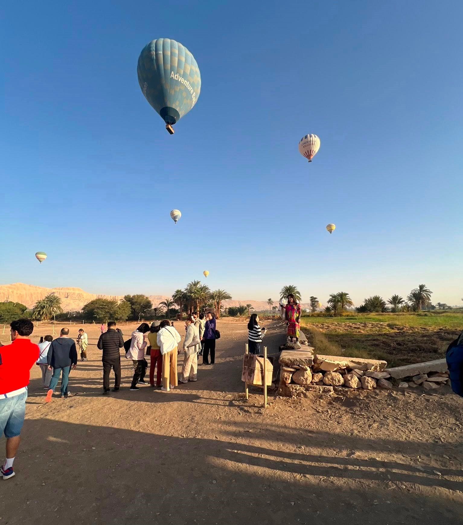توافد كبير من سياح العالم فى المعالم الأثرية بالأقصر توافد كبير من سياح العالم فى المعالم الأثرية بالأقصر