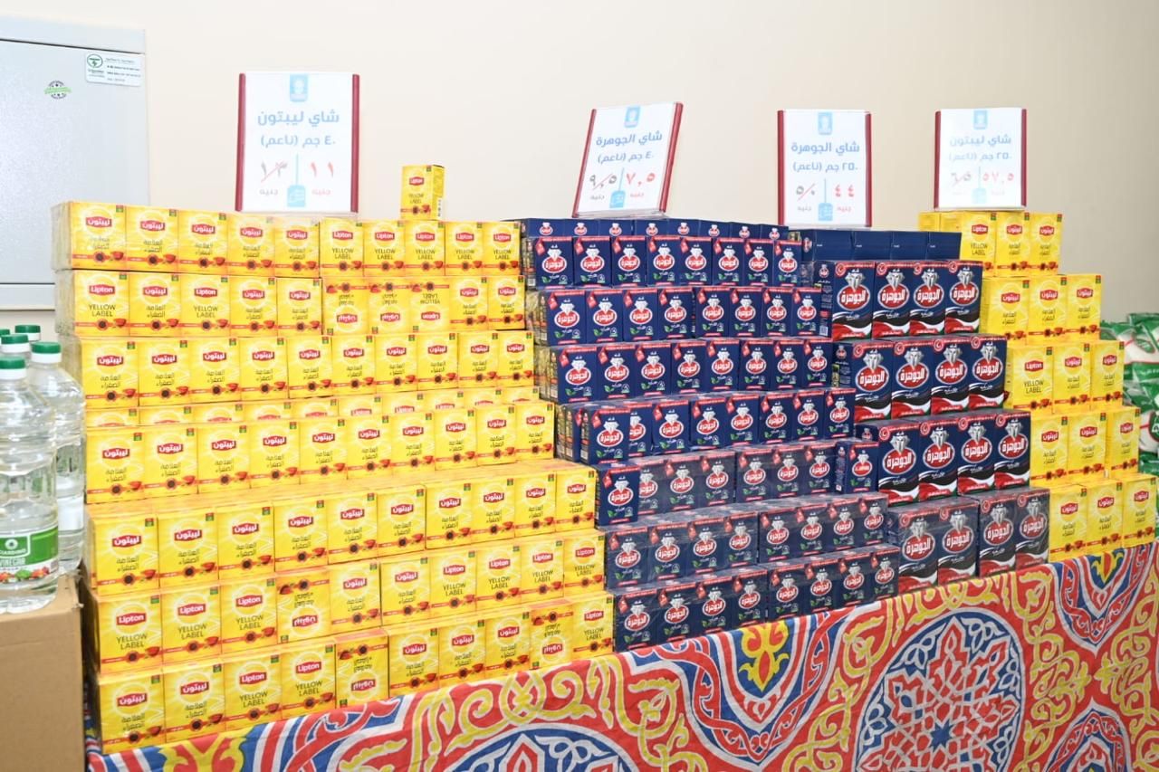 افتتاح سوق السلع الغذائية والمستلزمات الأسرية المخفضة بالسبتية