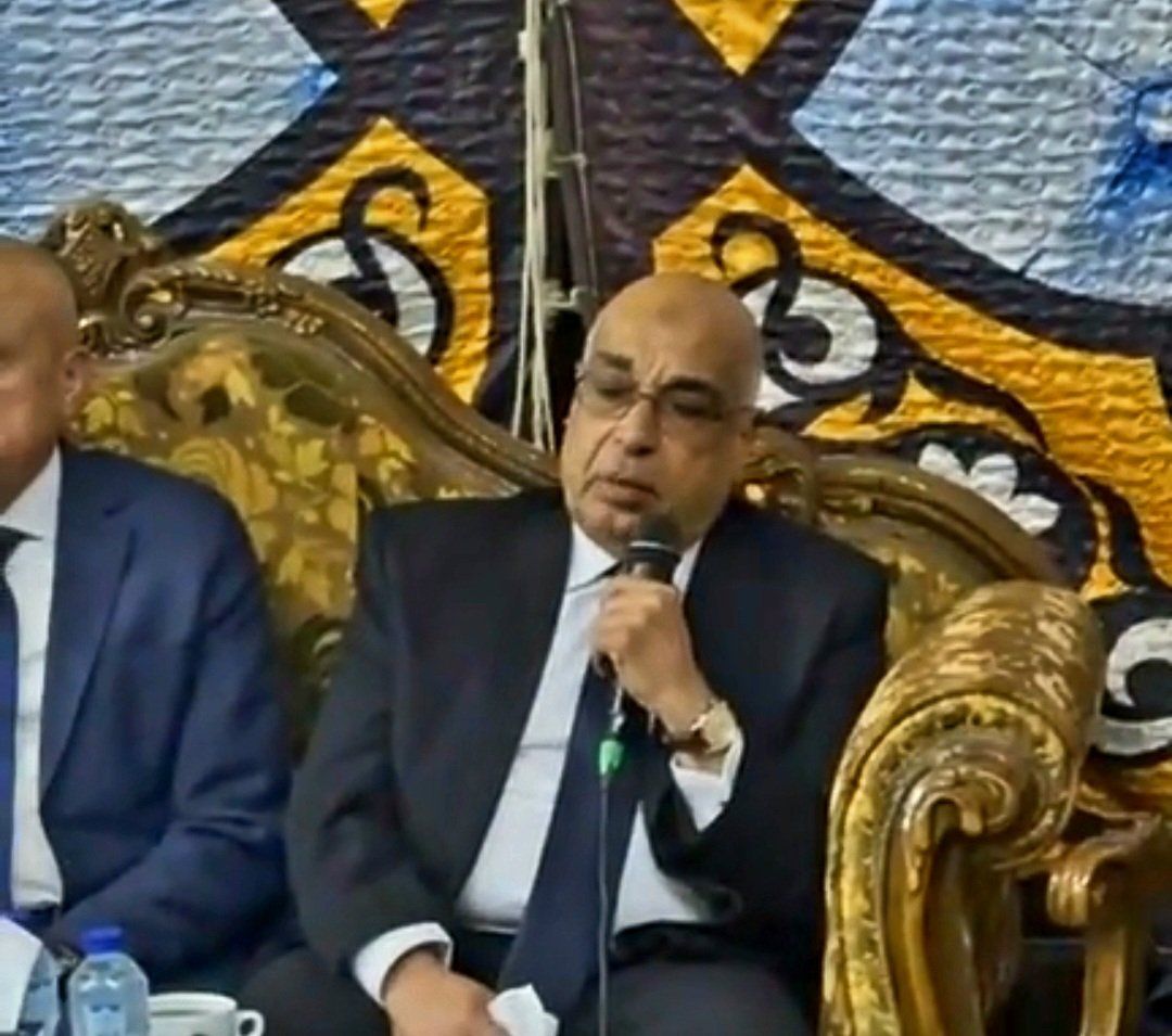 وزير العدل فى عزاء المستشارة سهام صبري بقنا