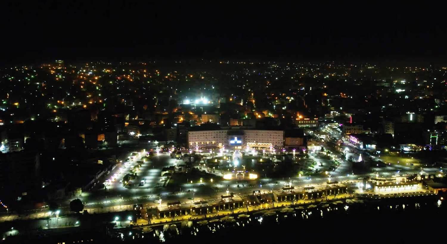 مدينة أسوان من أعلى نقطة