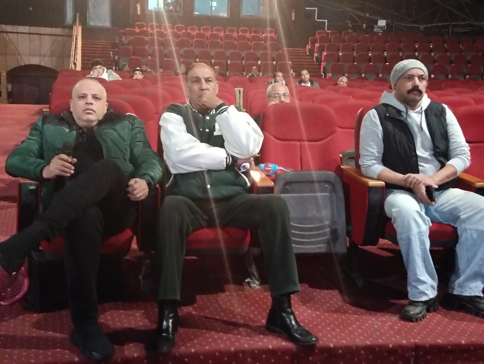 تامر عبدالمنعم يشهد البروفات النهائية لإحتفالية رأس السنة (7) تامر عبدالمنعم يشهد البروفات النهائية لإحتفالية رأس السنة (7)