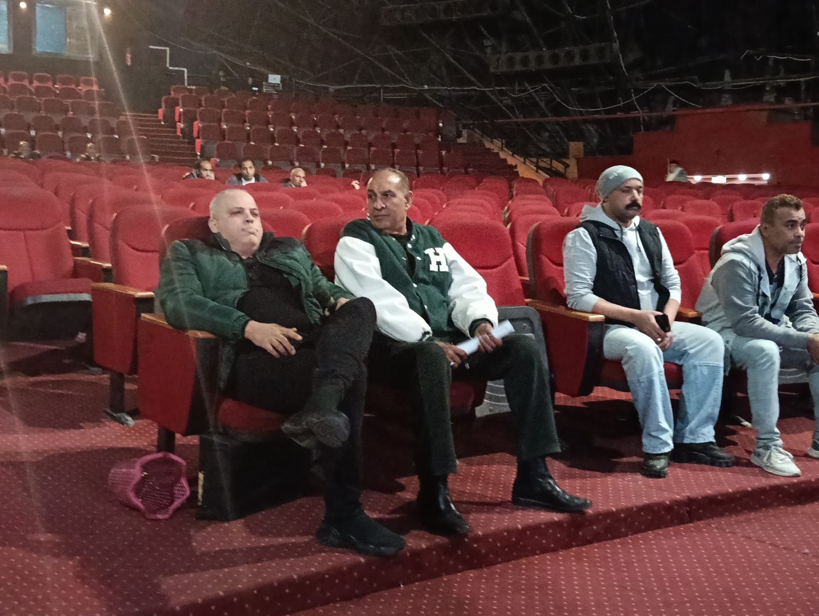 تامر عبدالمنعم يشهد البروفات النهائية لإحتفالية رأس السنة (4) تامر عبدالمنعم يشهد البروفات النهائية لإحتفالية رأس السنة (4)