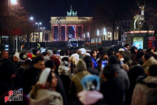 احتفالات ليلة رأس السنة في برلين