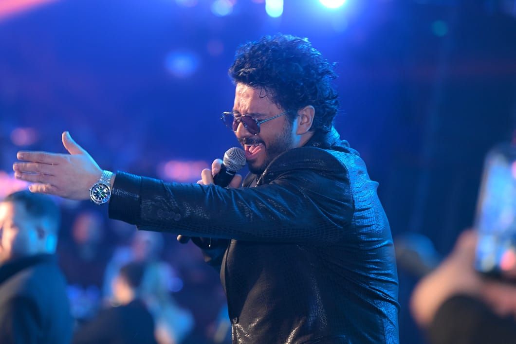 محمد فؤاد ورامي عياش وإيهاب توفيق ومصطفى حجاج وكارمن سليمان