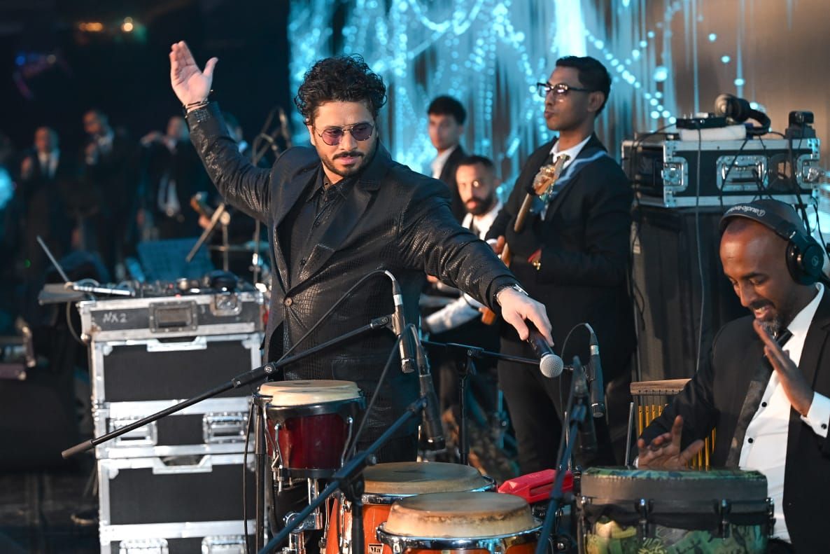 محمد فؤاد ورامي عياش وإيهاب توفيق ومصطفى حجاج وكارمن سليمان