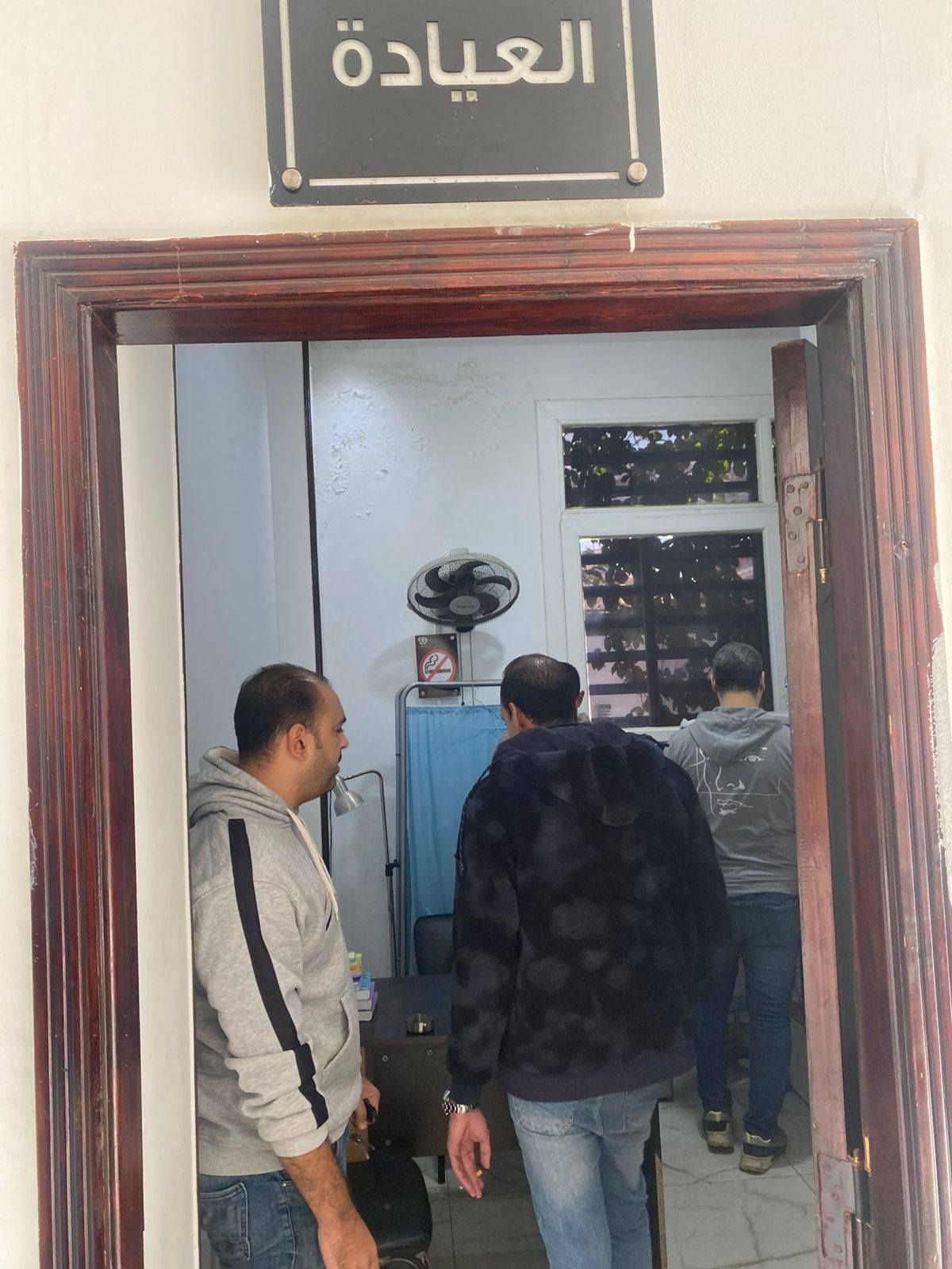 خلال الحملة على مصحات علاج الإدمان بالعبور