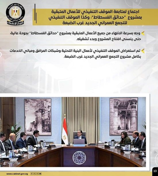 إنفوجراف أبرز أنشطة رئيس مجلس الوزراء هذا الأسبوع (6) إنفوجراف أبرز أنشطة رئيس مجلس الوزراء هذا الأسبوع (6)