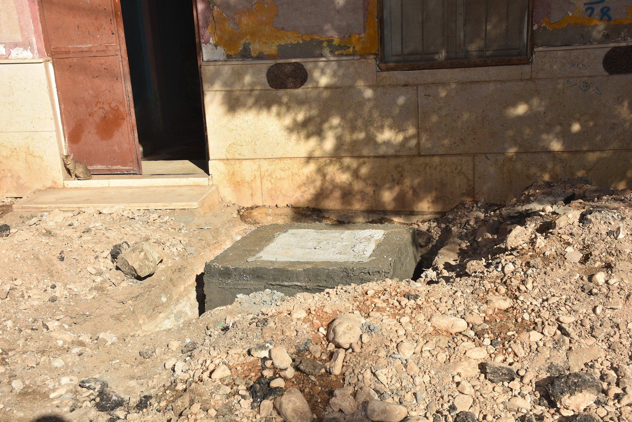 إنهاء الوصلات المنزلية بقرى الرياينة والرزيقات وكومير والقرايا_1