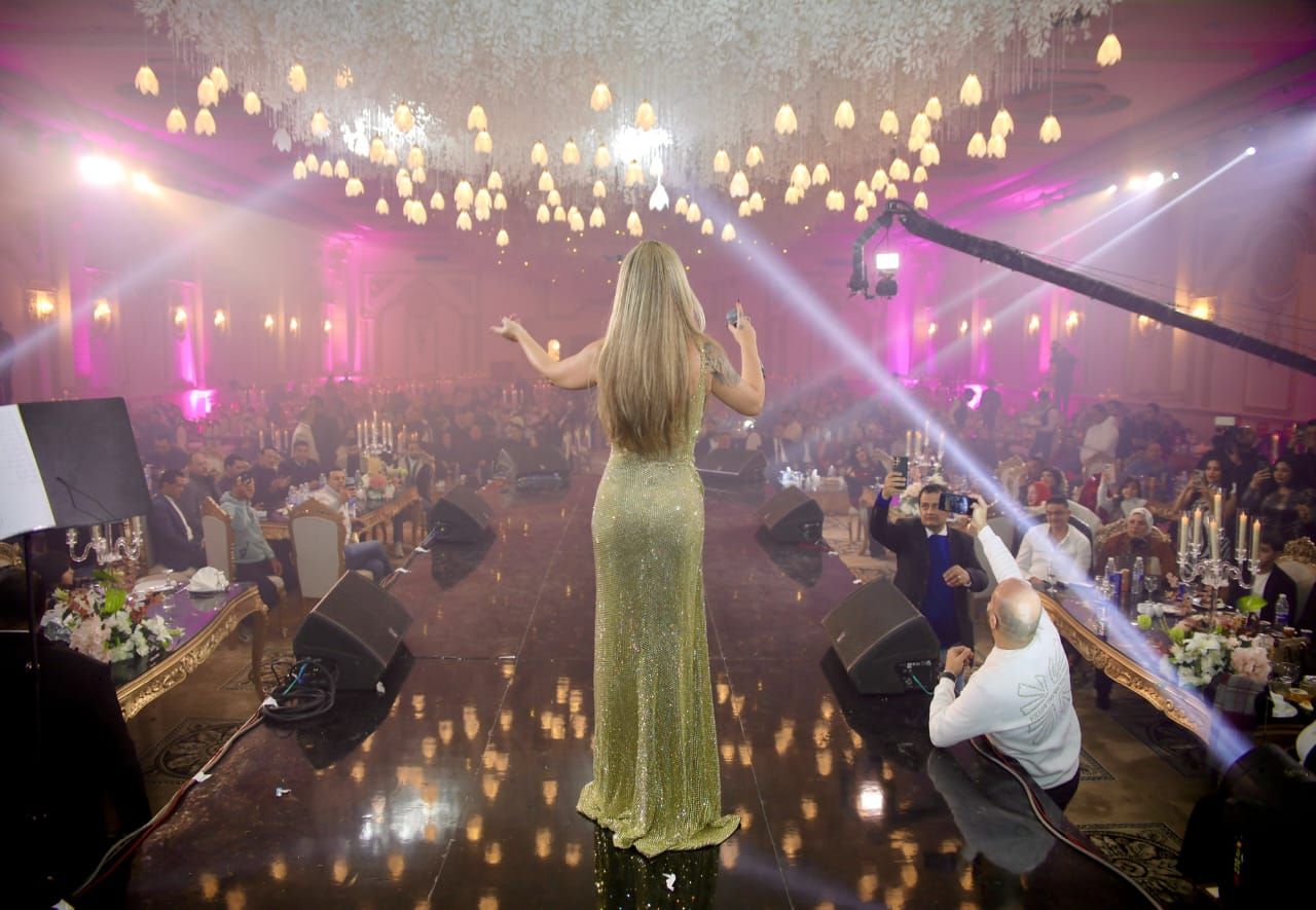 جانب من حفل نيكول سابا