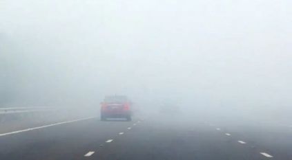 انعدام في مدى الرؤية بسبب الضباب على القنفذة والليث