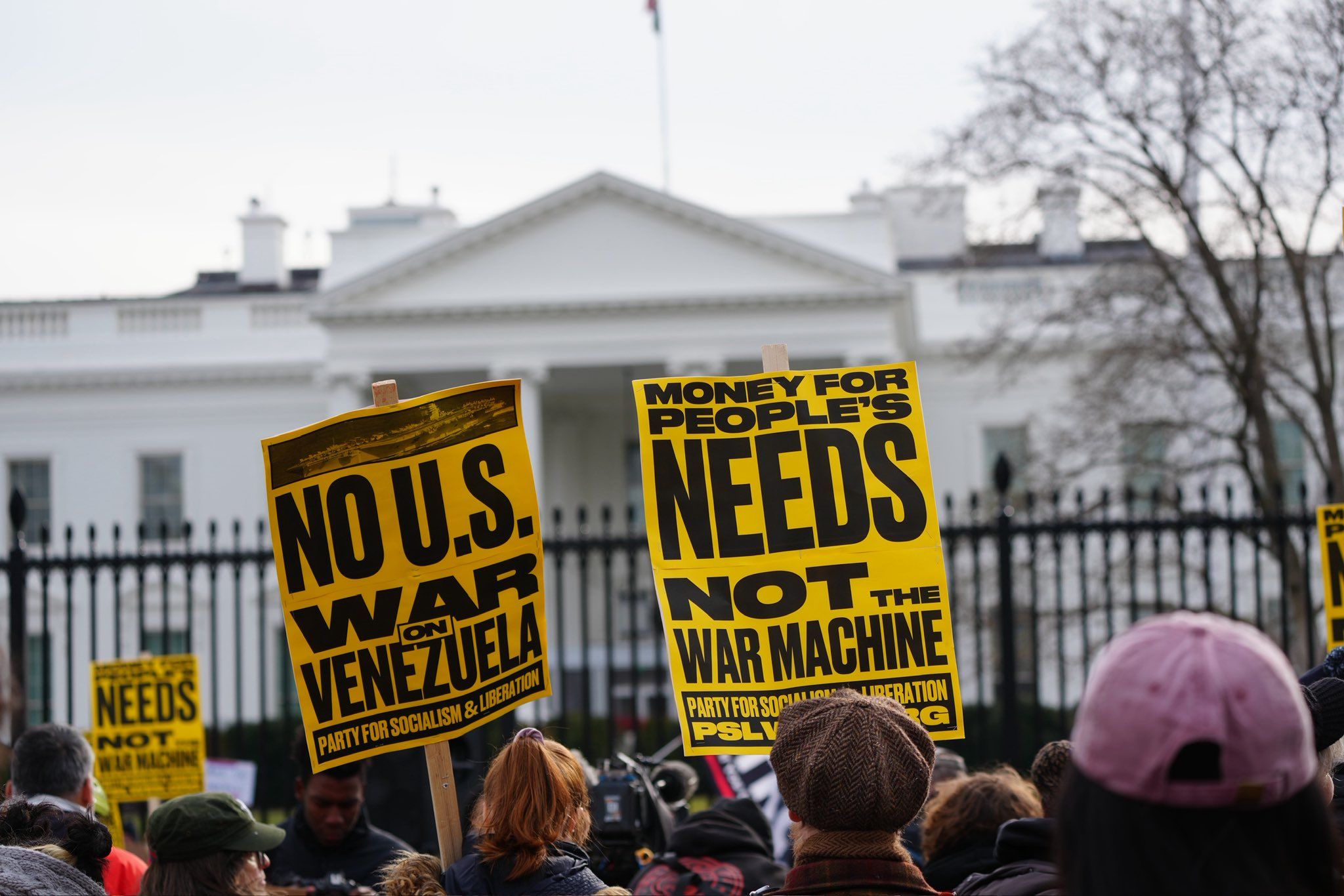 جانب من الاحتجاجات جانب من الاحتجاجات