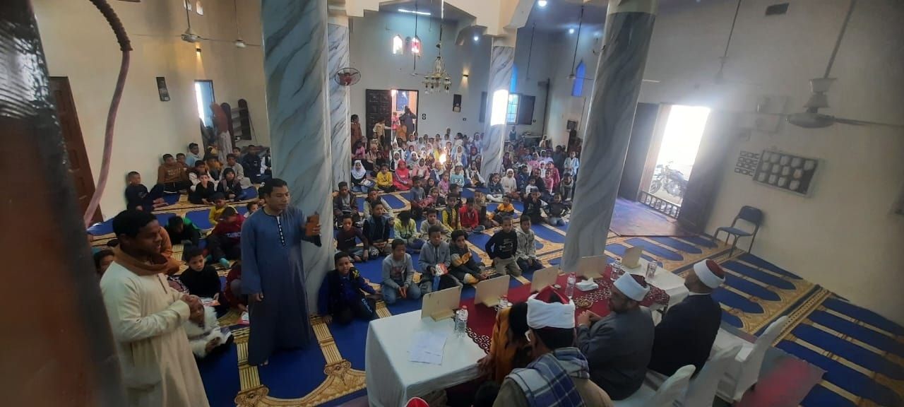 أوقاف الأقصر تنظم فعاليات لقاء تثقيفي للطفل بمسجد السيدة زينب أوقاف الأقصر تنظم فعاليات لقاء تثقيفي للطفل بمسجد السيدة زينب